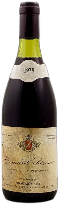photo du vin Brossard Ainé Grands Echezeaux