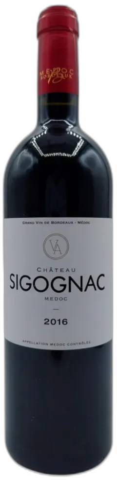 illustration du vin Medoc Cru Bourgeois Chateau Sigognac