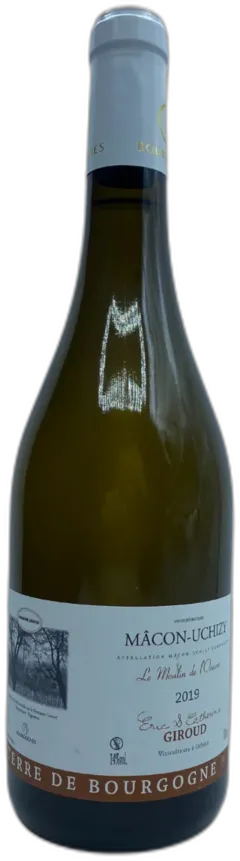 photo du vin Macon Uchizy Domaine Giroud Moulin de l Oeuvre