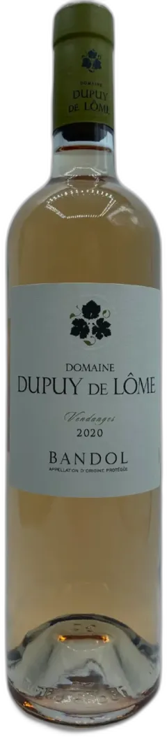 illustration du vin Bandol Domaine Dupuy de Lome Rose Aop Bio