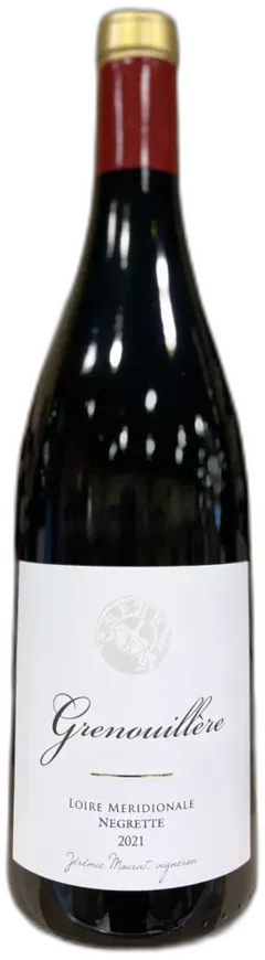 capture du vin Igp Val de Loire-Vendee Grenouillere Rouge Negrette Bio