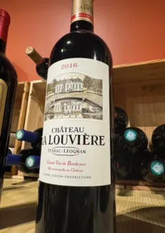 capture du vin Pessac Leognan Rouge Chateau la Louviere