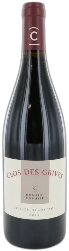 photo du vin Crozes-Hermitage Rouge 2023 Clos des Grives Domaine Combier