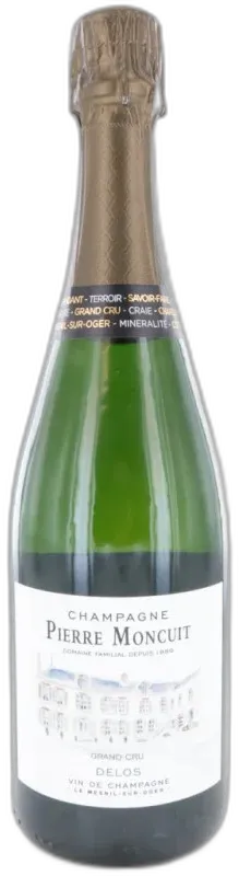 photo du vin Delos Grand Cru Blanc de Blancs Pierre Moncuit