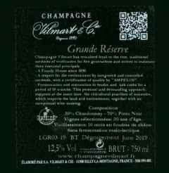 photo du vin Grande Réserve 1er Cru Vilmart