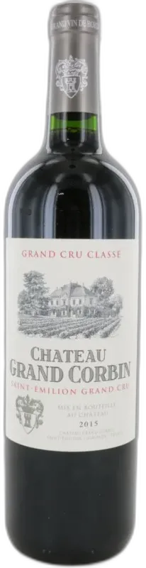 photo du vin Château Grand Corbin 2015