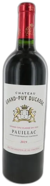 photos du vin Château Grand Puy Ducasse 2019