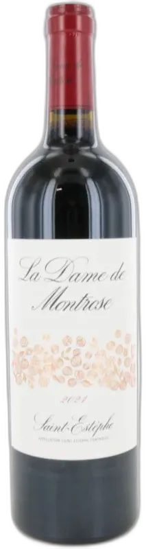 vue du vin la Dame de Montrose 2021