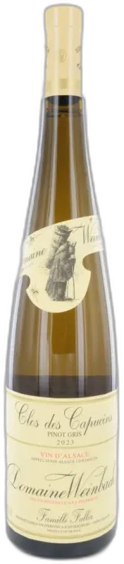 vue du vin Pinot Gris 2023 Clos des Capucins Domaine Weinbach