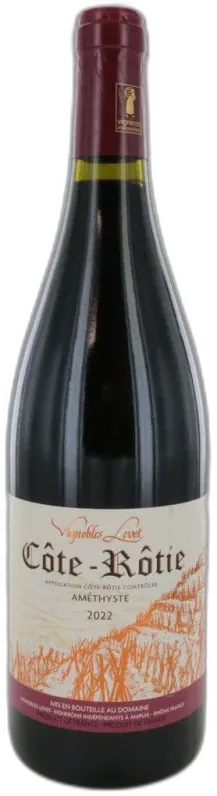 photo du vin Côte Rôtie Amethyste 2022 Domaine Levet