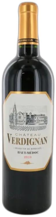 photo du vin Chateau Verdignan 2010