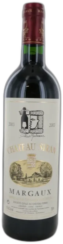 photo du vin Château Siran