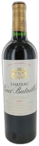 photos du vin Château Haut Batailley 2001
