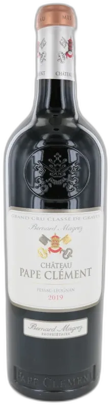vue du vin Château Pape Clément 2019