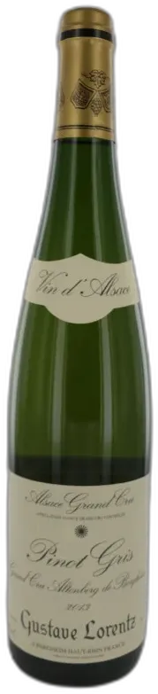 illustration du vin Pinot Gris Altenberg de Bergheim Grand Cru 2013 Gustave Lorentz