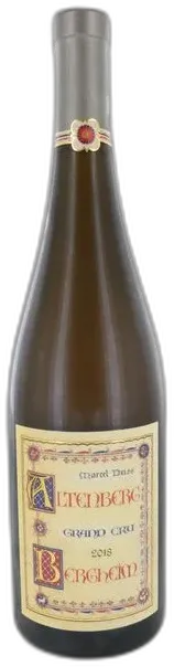 capture du vin Altenberg de Bergheim Grand Cru 2018 Marcel Deiss