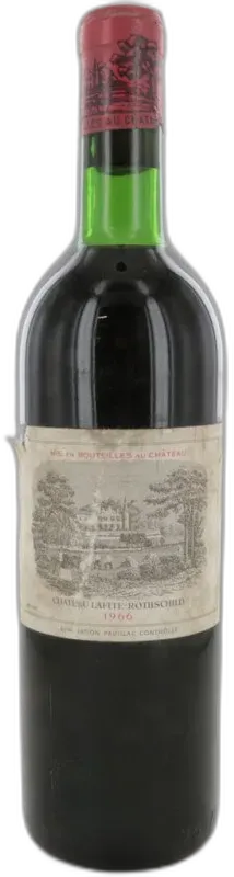 illustration du vin Château Lafite Rothschild 1966