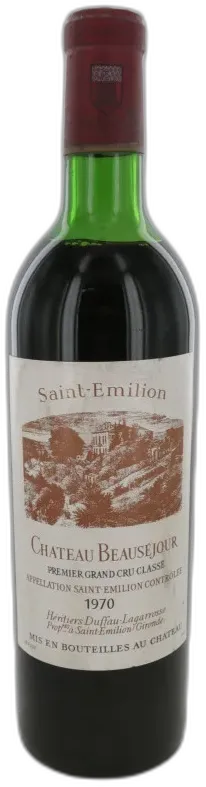 photo du vin Beauséjour Duffau-Lagarrosse