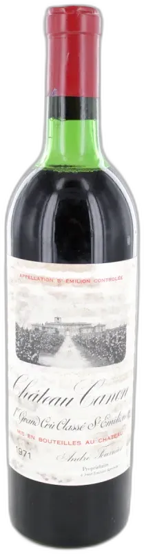 photo du vin Château Canon 1971