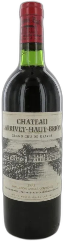 image du vin Château Larrivet Haut Brion 1973