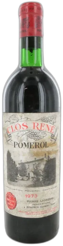 vue du vin Clos René 1973
