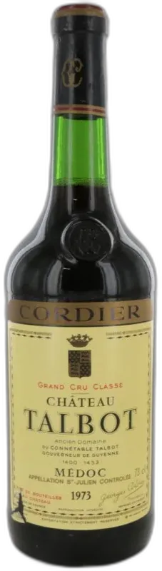 photo du vin Château Talbot 1973
