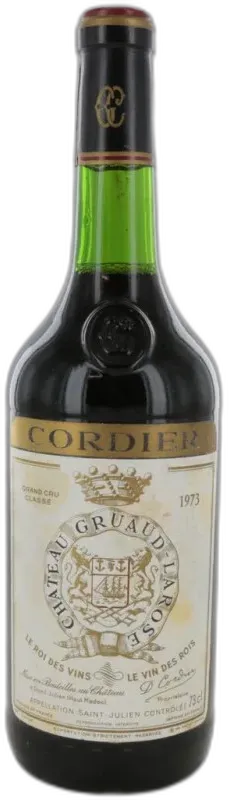 photos du vin Château Gruaud Larose 1973