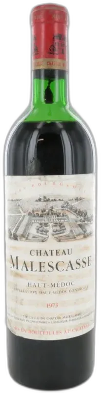photos du vin Château Malescasse 1973