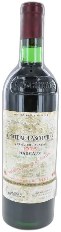 photo du vin Chateau Lascombes 1976