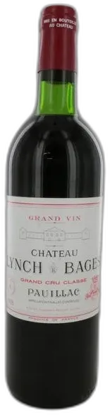 photo du vin Château Lynch Bages