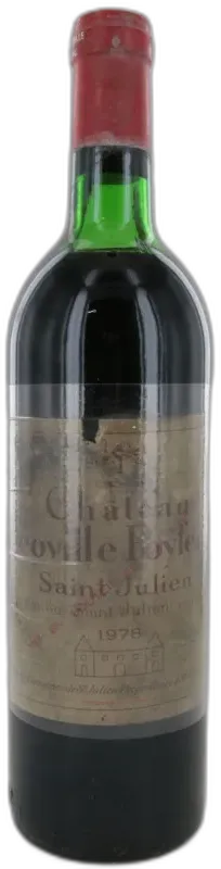 photo du vin Château Léoville Poyferré 1978