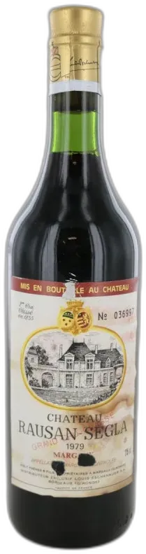 photo du vin Château Rauzan Ségla 1979