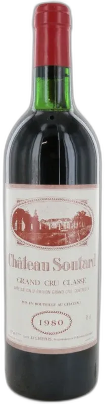 photos du vin Château Soutard 1980