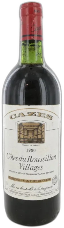 photos du vin Côtes du Roussillon Villages Alter 1980 Domaine Cazes