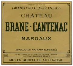 photo du vin Château Brane Cantenac 1982