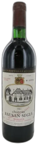 capture du vin Château Rauzan Ségla 1983