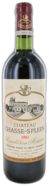photo du vin Château Chasse Spleen 1983