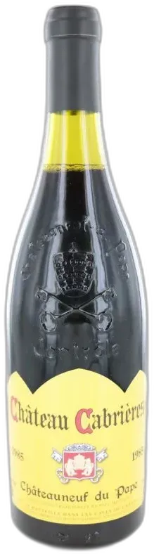 image du vin Châteauneuf du Pape 1985 Château Cabrières