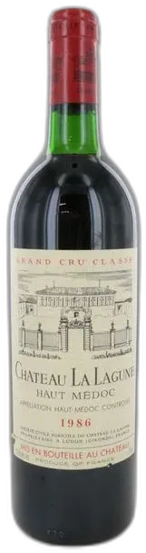 photo du vin Château la Lagune 1986