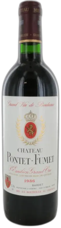 photos du vin Château Pontet-Fumet en Magnum