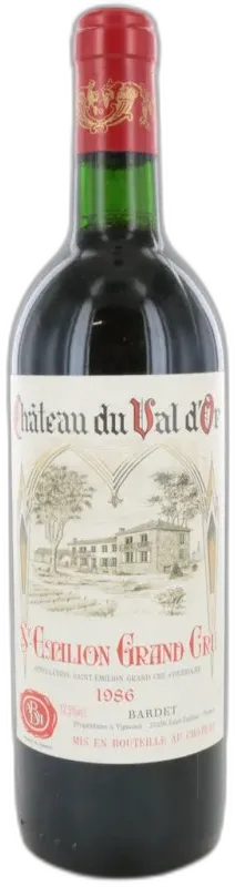 photo du vin Chateau les Grandes Murailles 1978