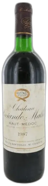 photo du vin Château Sociando Mallet 1987
