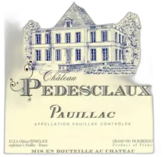 photo du vin Chateau Pedesclaux 1987