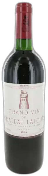 photo du vin Château Latour 1987