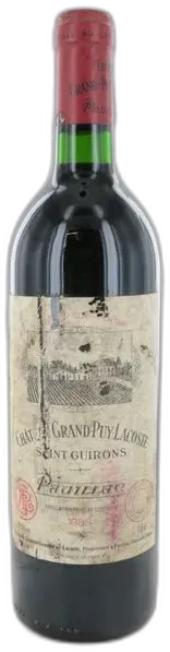 photo du vin Chateau Grand-Puy Lacoste 1988