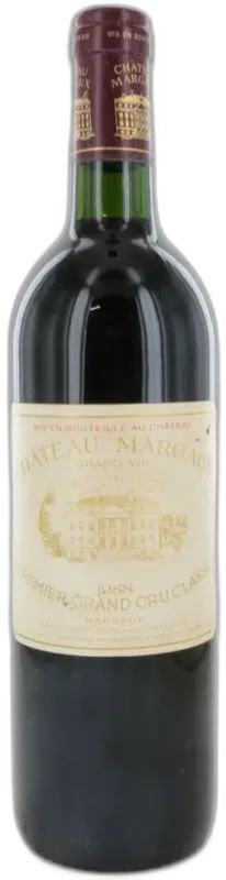 photos du vin Château Margaux 1988