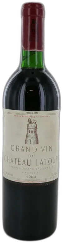 photo du vin Château Latour 1988