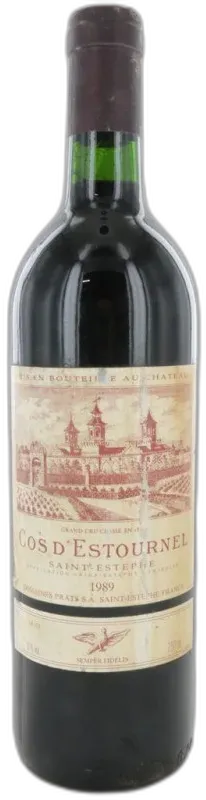 image du vin Château Cos d’Estournel 1989