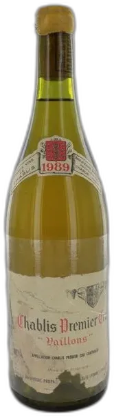 image du vin Chablis 1er Cru Vaillons 1989 Vincent Dauvissat