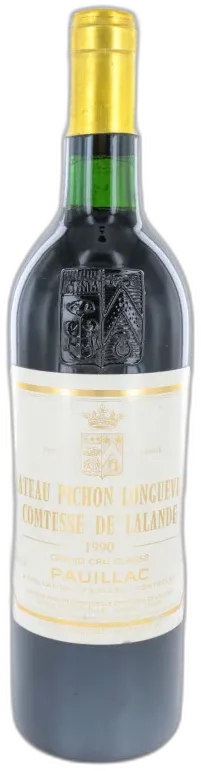 image du vin Château Pichon Comtesse 1990